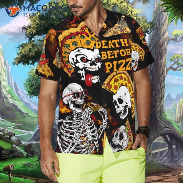 Pizza Rock Shirt For ‘s Hawaiian