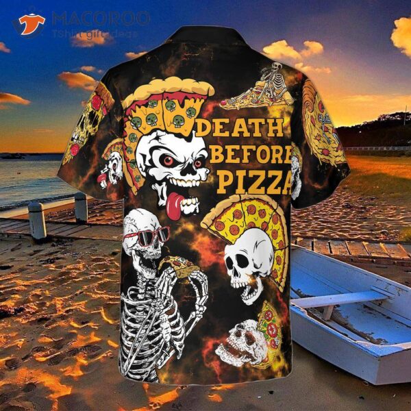 Pizza Rock Shirt For ‘s Hawaiian