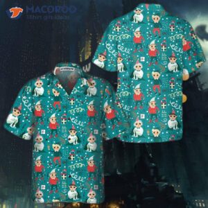 playful christmas elves hawaiian shirt funny elf best gift idea 4