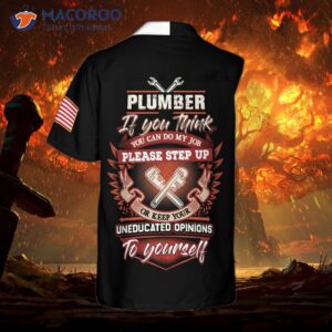 Plumber’s Proud Skull Hawaiian Shirt
