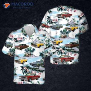 Plymouth Gtx Hawaiian Shirt