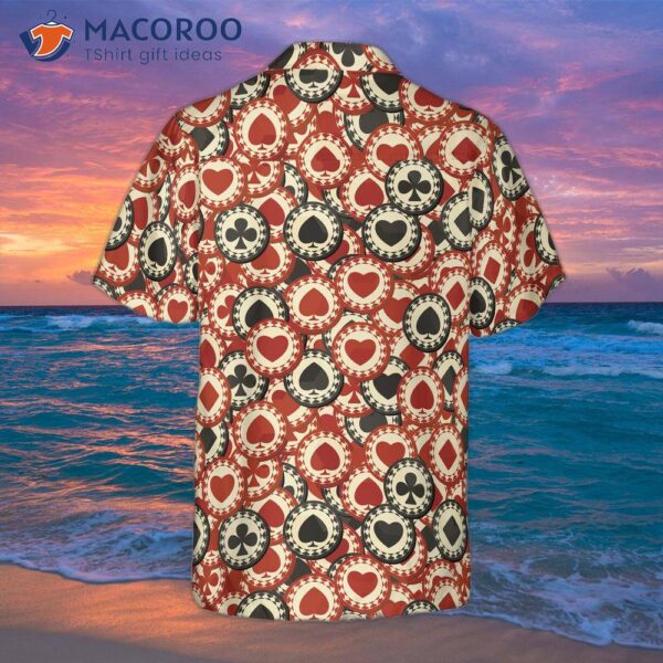 Poker Chip Casino Hawaiian Shirt