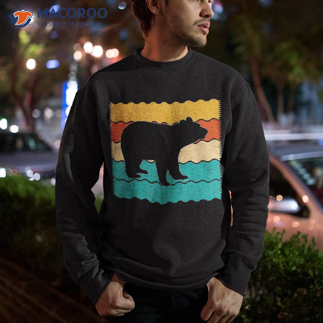 : Polar Bears Retro Vintage 70s 80s Style T-Shirt : Clothing,  Shoes & Jewelry