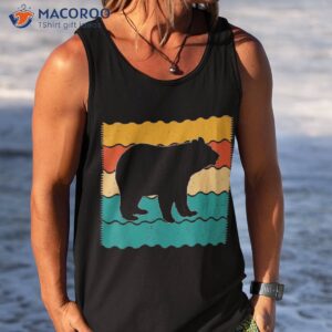 polar bear retro vintage 70s 80s style shirt tank top