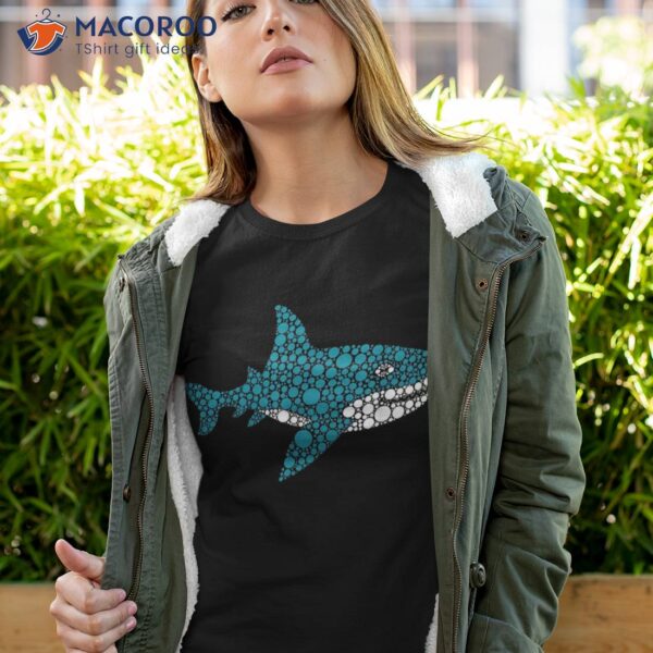 Polka Dot Shark International Day Lover For Kids Shirt