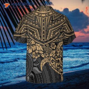 Polynesian, Maori, Sea Turtle, Hawaiian Shirt