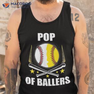 pop baseball softball of ball father s mother s day shirt tank top