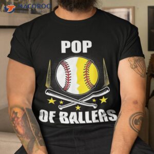 Pop Baseball Softball Of Ball Father’s Mother’s Day Shirt