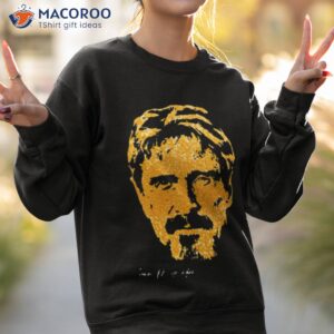 portrait the legend john mcafee shirt sweatshirt 2