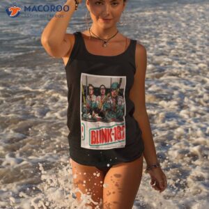 poster blink 182 06 25 2023 climate pledge arena washington event shirt tank top