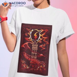 Poster Dead & Company The Final Tour Charlotte Nc 2023 Shirt