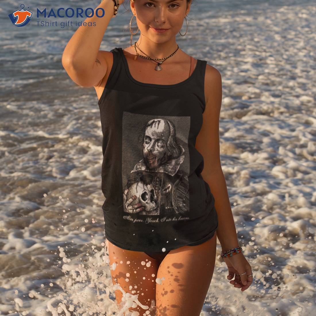 Poster Zombie Shakespeare Shirt Poster Zombie Shakespeare Shirt