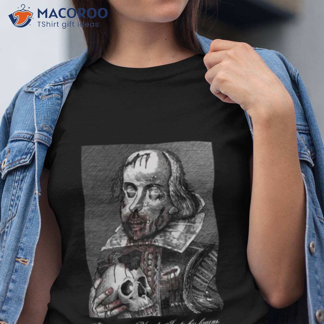 Poster Zombie Shakespeare Shirt Poster Zombie Shakespeare Shirt