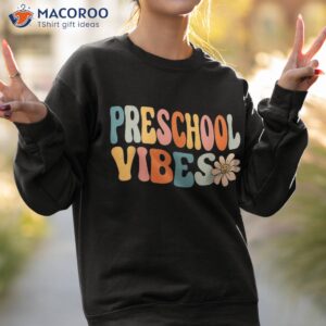 preschool vibes cute retro back to school boys girls kid shirt sweatshirt 2
