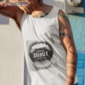 prettymuch shout talking to you shirt tank top 1