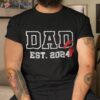 Promoted To Dad 2024 For New First Time Shirt