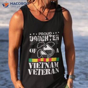 proud daughter of a vietnam veteran shirt tank top