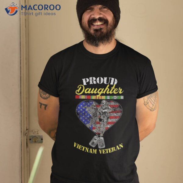 Proud Daughter Of A Vietnam Veteran T Shirt | Veterans Day