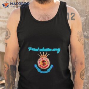 proud salvation army the salvation army blood and fire shirt tank top