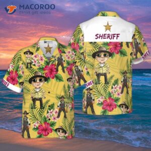proud sheriff s hawaiian shirt 0