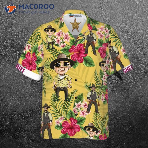 Proud Sheriff’s Hawaiian Shirt