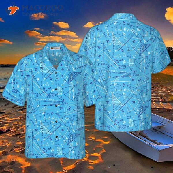 “proud To Be A Math Teacher” Hawaiian Shirt, Teacher Shirt For And – Best Gift Teachers