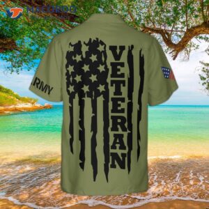 Proud Veteran’s Silhouette Hawaiian Shirt
