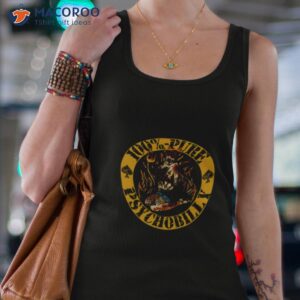 psychobilly girl yellow shirt tank top 4