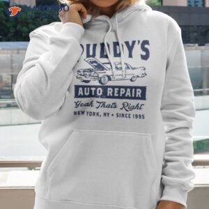 puddys auto repair shirt hoodie 2