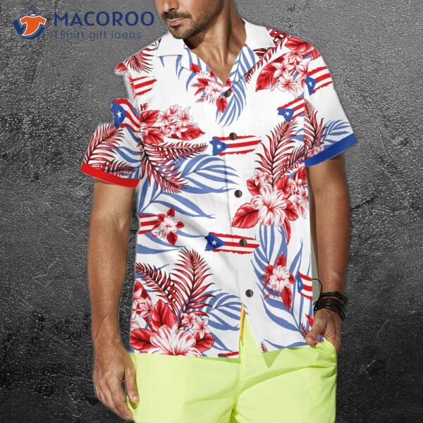 Puerto Rican Hawaiian Shirt