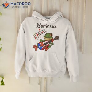 puerto rico coqui frog rican music graphic shirt hoodie