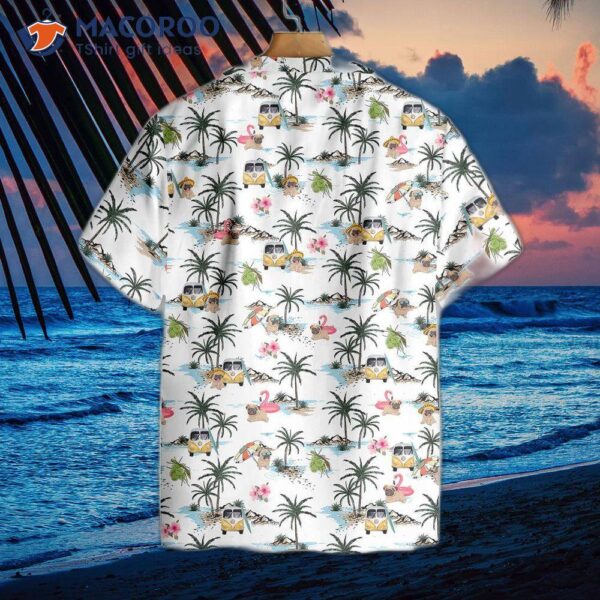 Pug Hawaiian Shirt