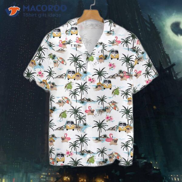 Pug Hawaiian Shirt