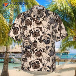 pug is my life hawaiian shirt for 3