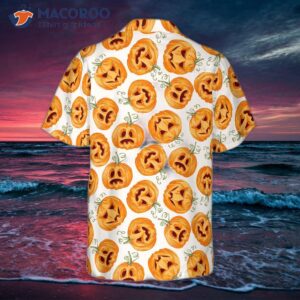 pumpkin pattern halloween hawaiian shirt shirt for and 1