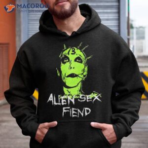 punk artwork long alien sex fiend shirt hoodie