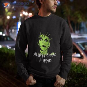 punk artwork long alien sex fiend shirt sweatshirt
