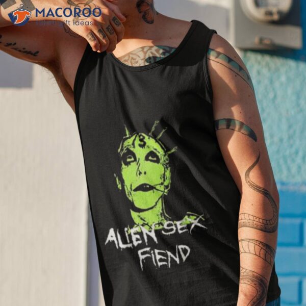 Punk Artwork Long Alien Sex Fiend Shirt