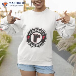 quebec remparts logo shirt sweatshirt