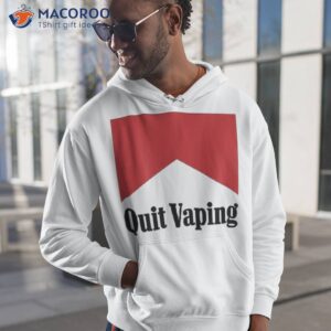 Quit Vaping Be A Man Shirt