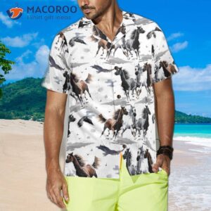 racing horse hawaiian shirt 0