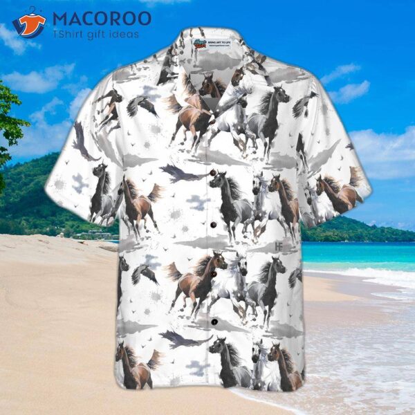 Racing Horse Hawaiian Shirt