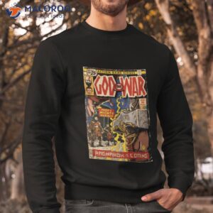 ragnarok comic book god of war shirt sweatshirt