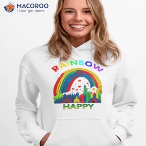 rainbow happy pride shirt hoodie 1