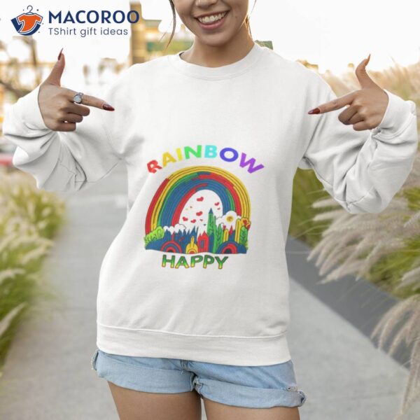 Rainbow Happy Pride Shirt