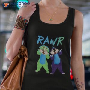 rawr funny chip and dale disney cartoon shirt tank top 4