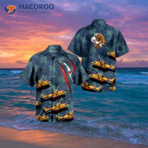 Rcaf 103 Search And Rescue Squadron’s Ehi Ch-149 Cormorant Hawaiian Shirt