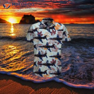 Rcaf Bae Systems Ct-155 Hawk Hawaiian Shirt