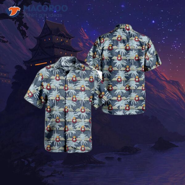 Rcaf Pilot Wings Hawaiian-style Shirt