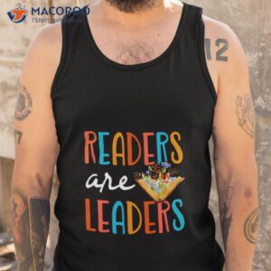 readers are leaders flowers t shirt tank top